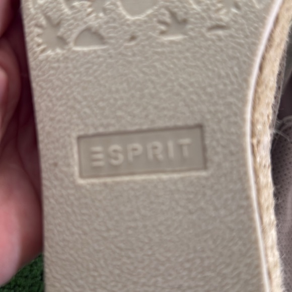 Esprit Tan Espadrilles with Woven Jute Sole - Picture 9 of 10